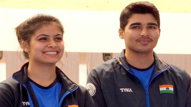 India assured of medal in 10m air pistol mixed team event, Manu-Saurabh to fight for gold