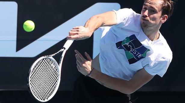 Cramping at end, Daniil Medvedev beats Andrey Rublev in Australian Open quarterfinal