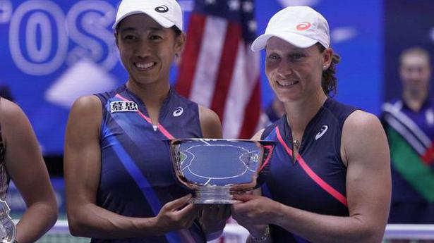 Veterans Sam Stosur, Zhang Shuai win doubles title at U.S. Open