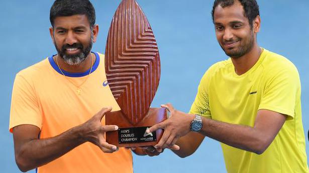 Bopanna-Ramkumar win Adelaide doubles title